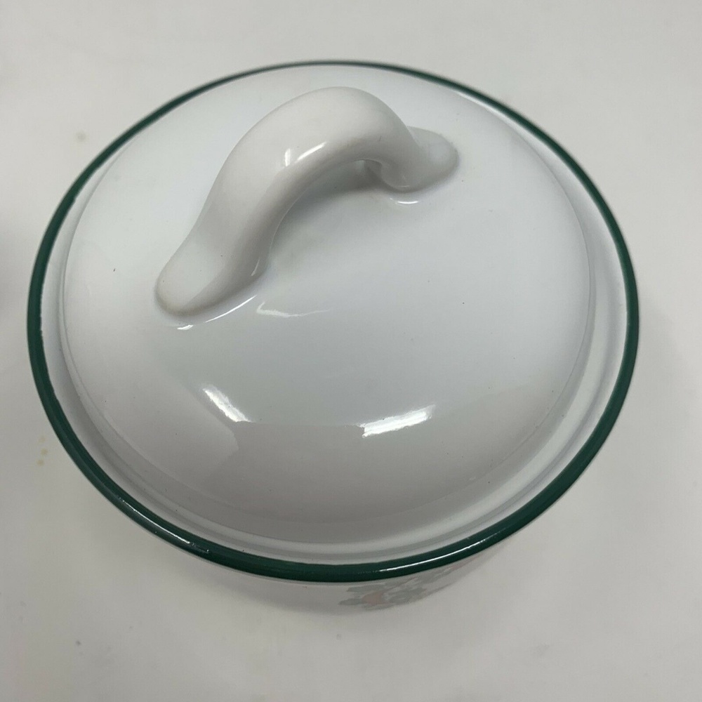 CORELLE CORNING Callaway Holiday Ivy cream & sugar - Picture 9 of 9